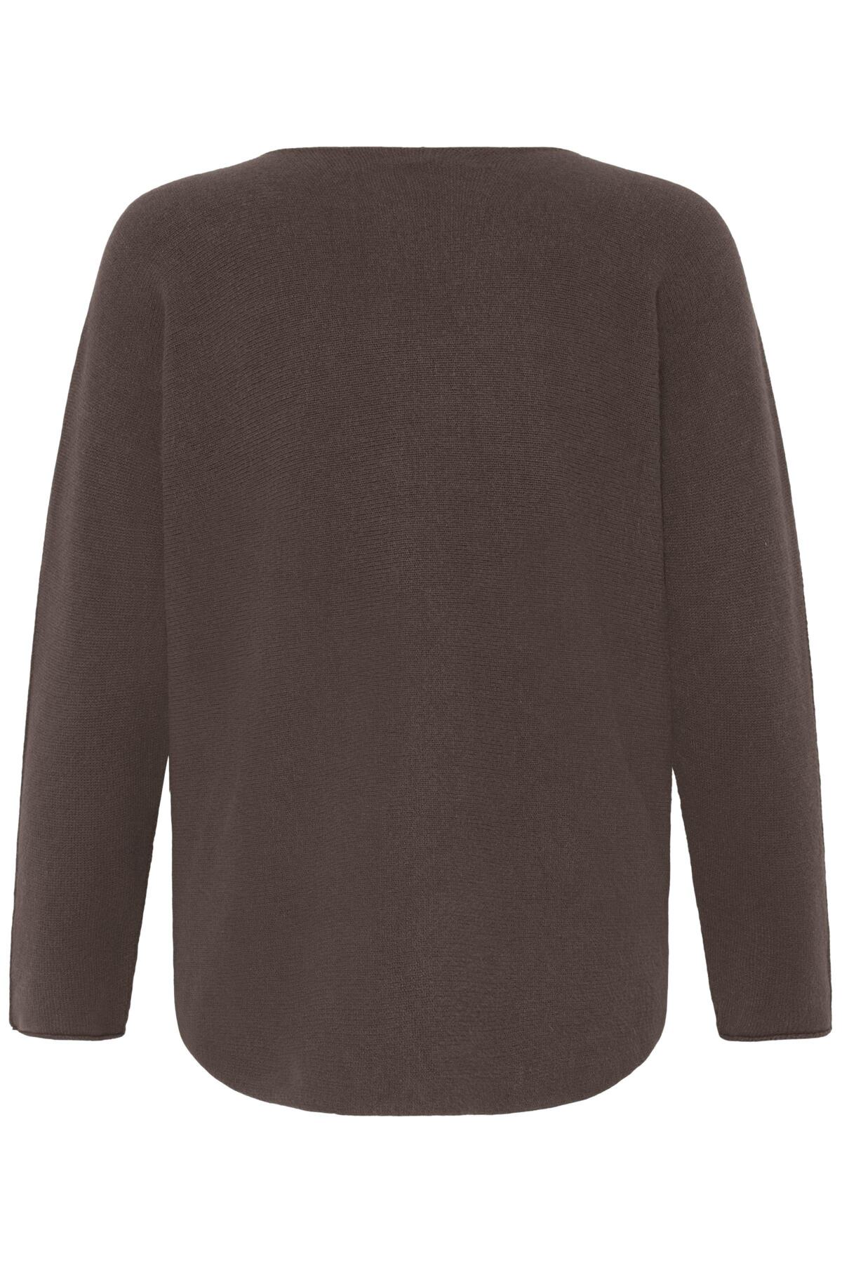 Sorbet Innova Knitted Jumper - Brown