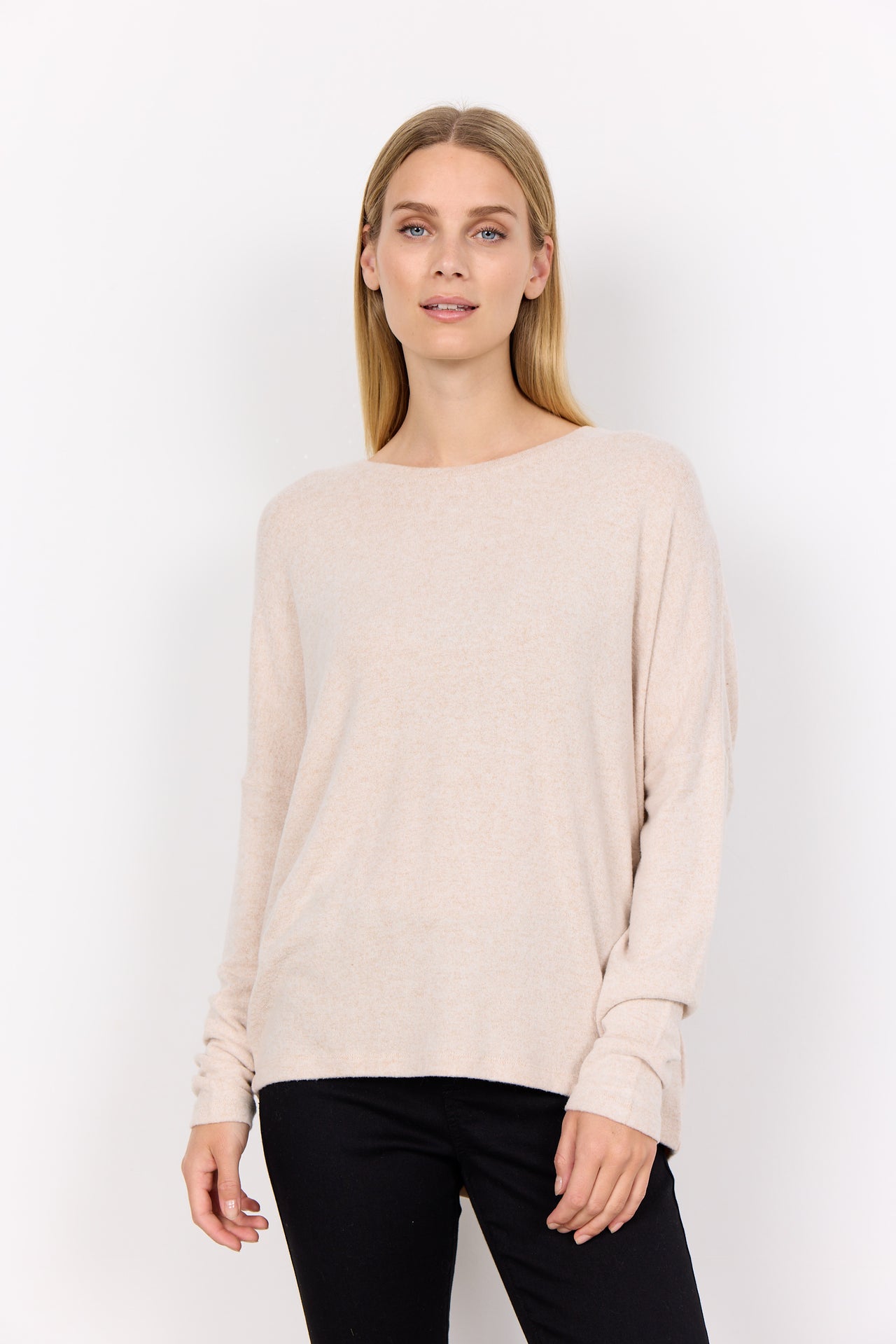 Soya Concept Biara Blouse - Cream Melange