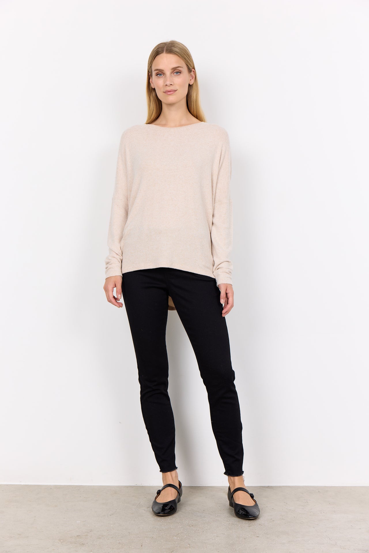 Soya Concept Biara Blouse - Cream Melange
