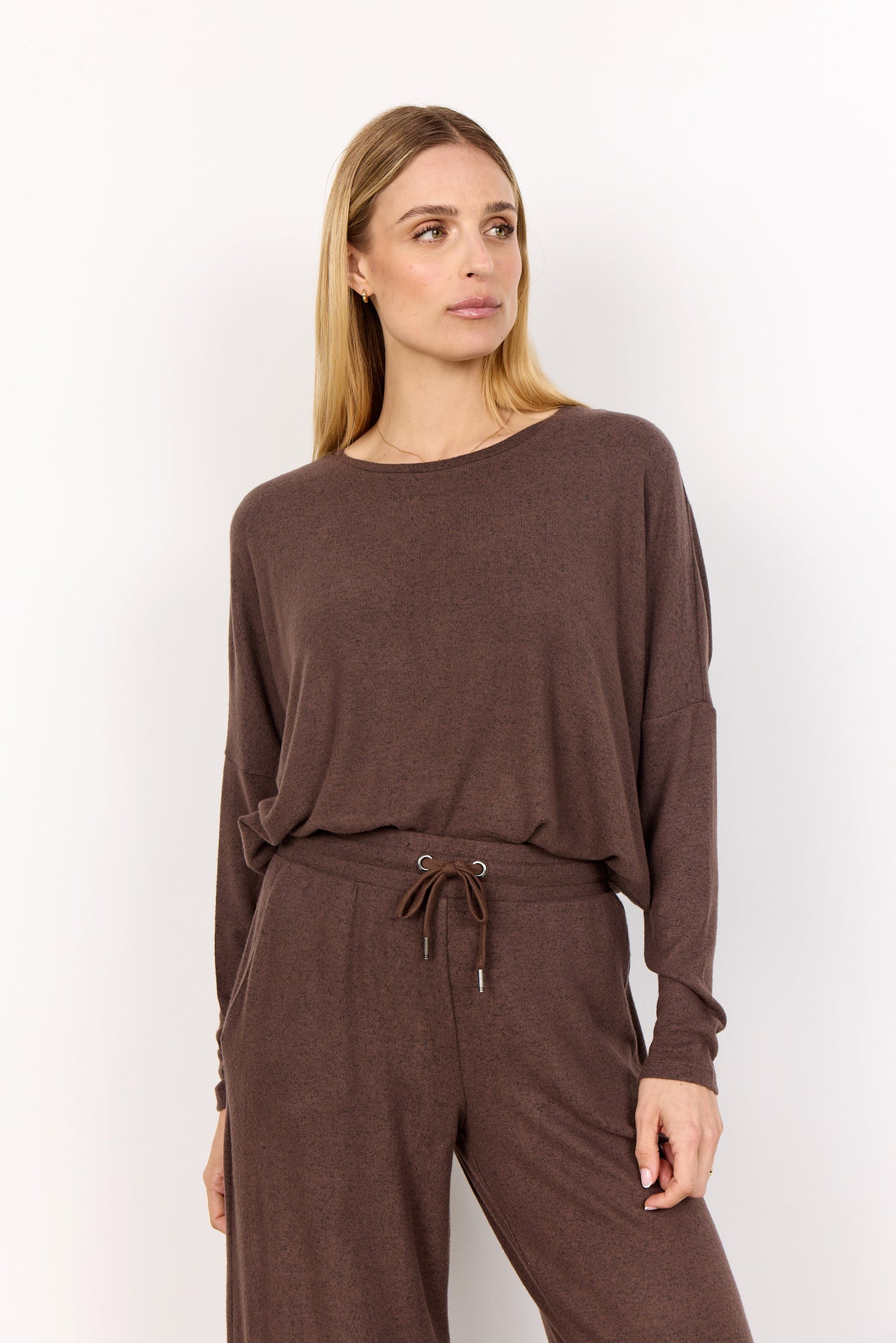 Soya Concept BIARA Blouse - Hot Fudge Melange