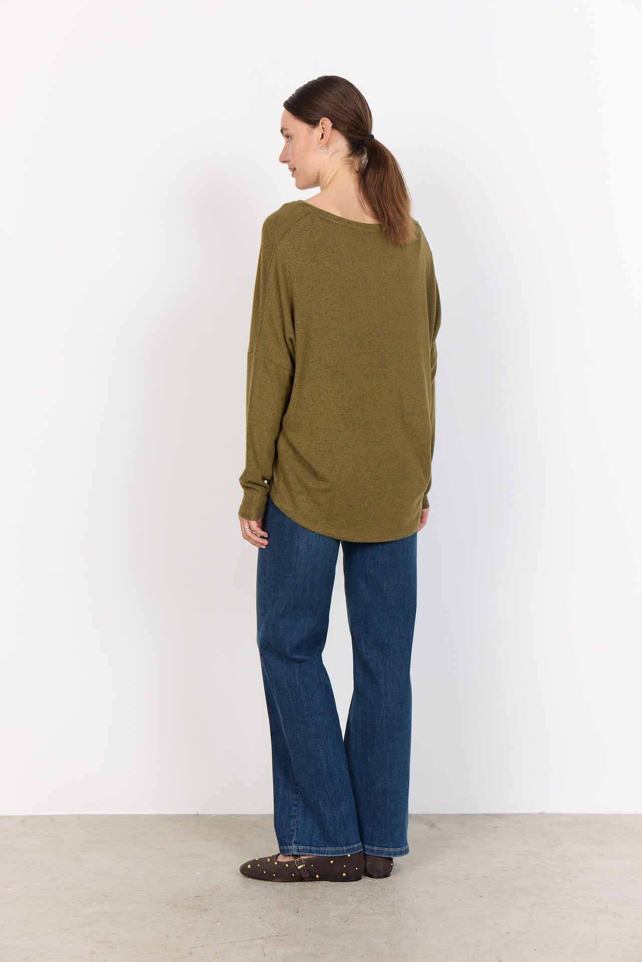 Soya Concept BIARA Blouse - Misty Olive Melange