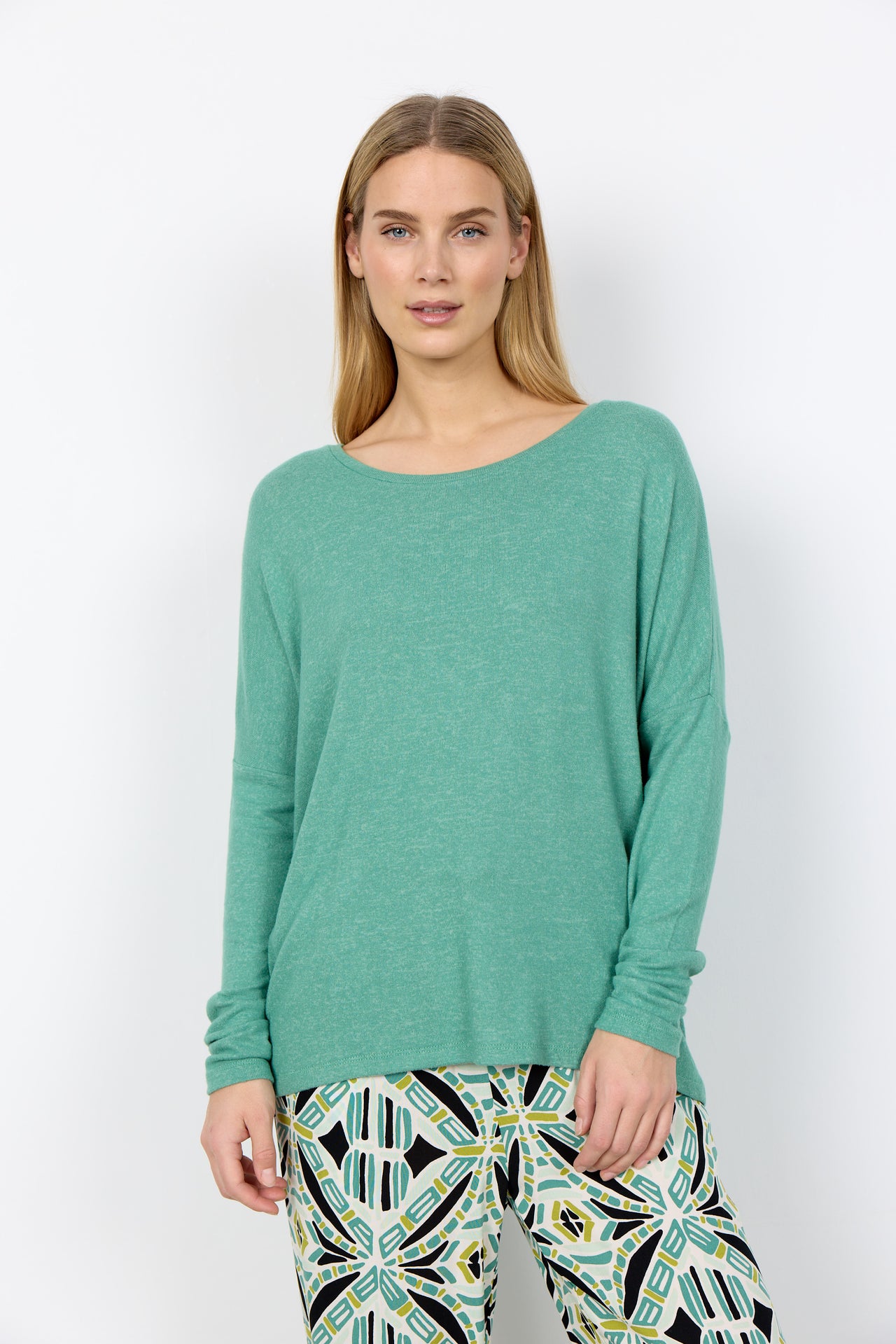 Soya Concept Biara Blouse - Frosty Spruce