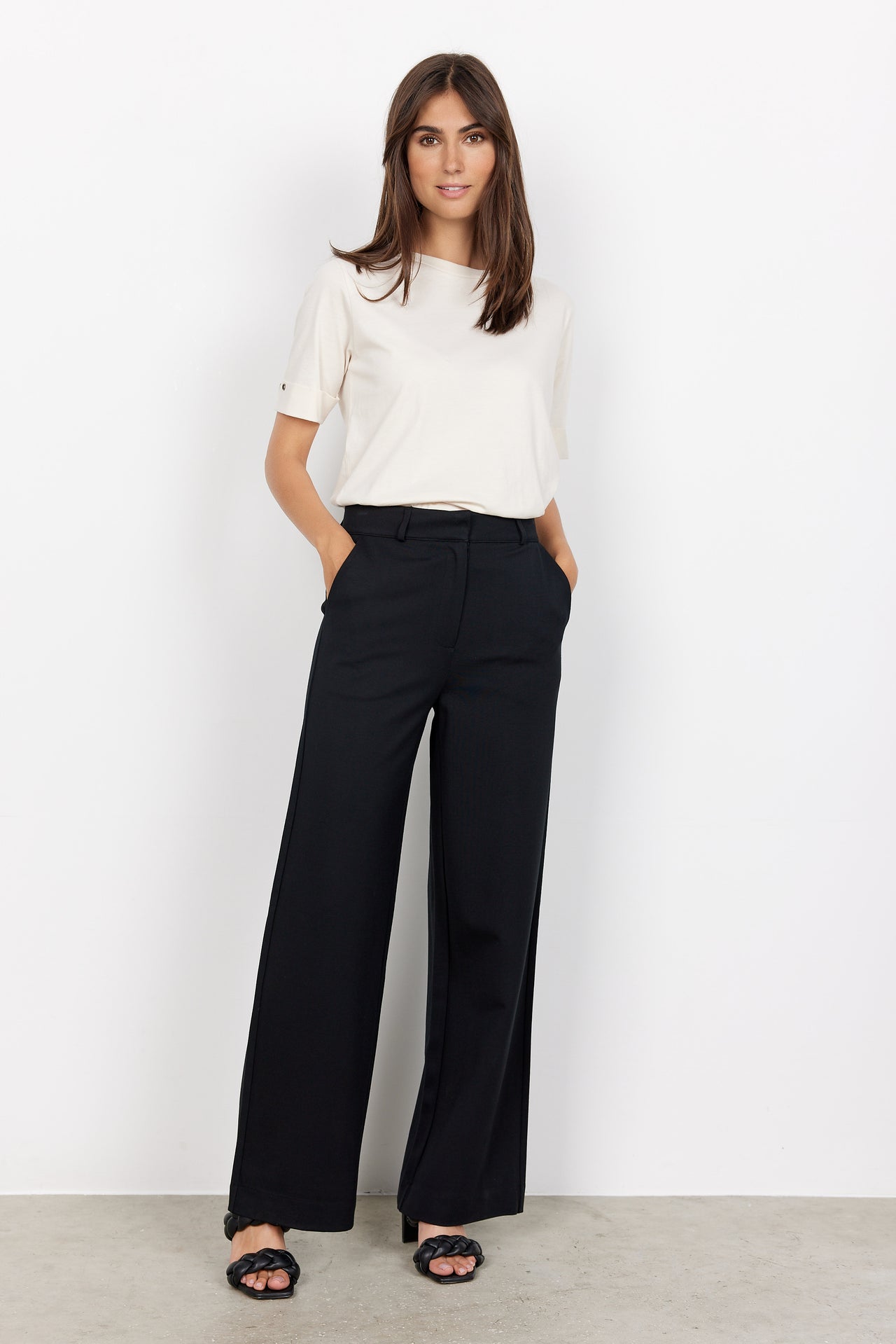 Soya Concept DANIELA Trousers - Black