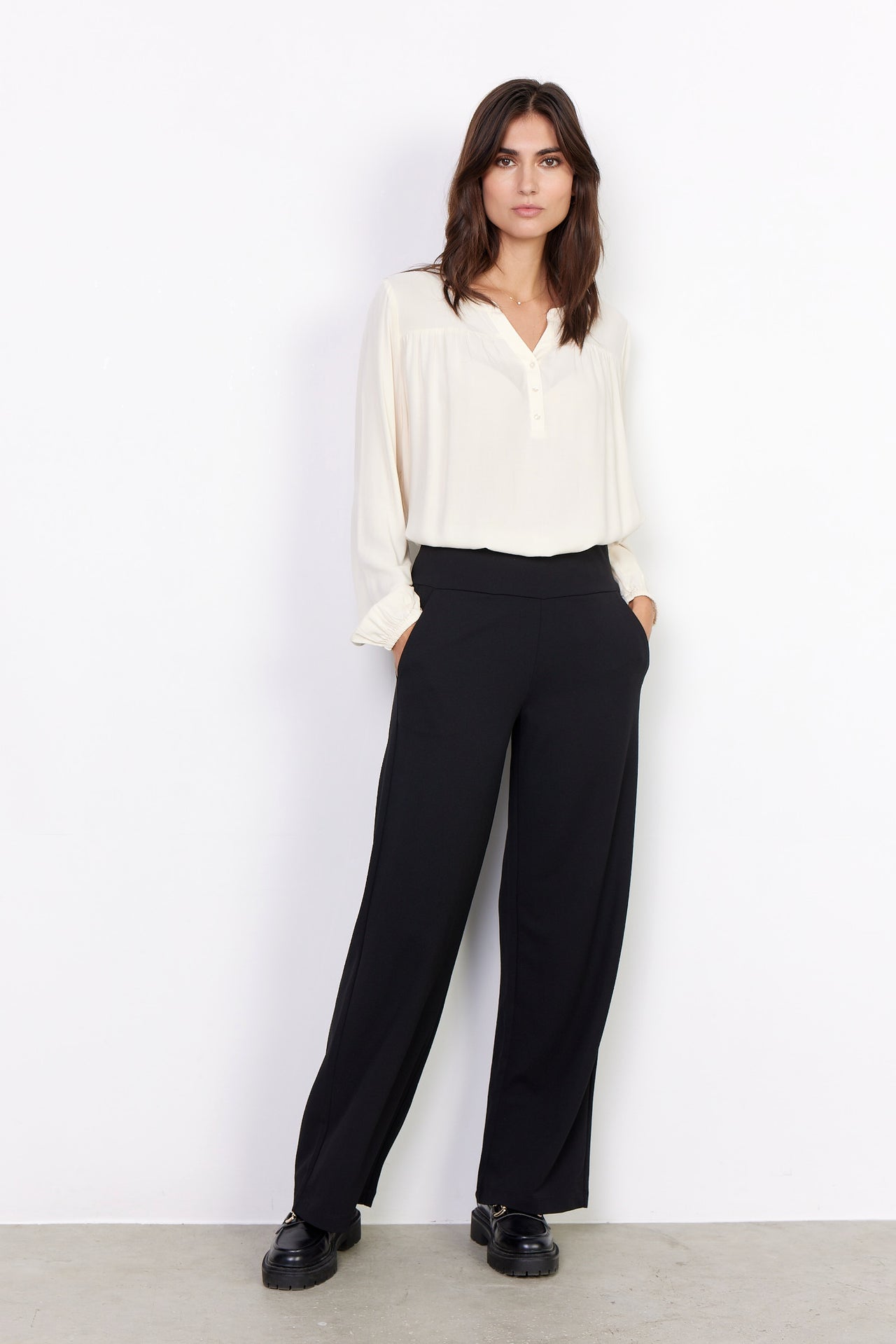 Soya Concept SIHAM Trousers - Black