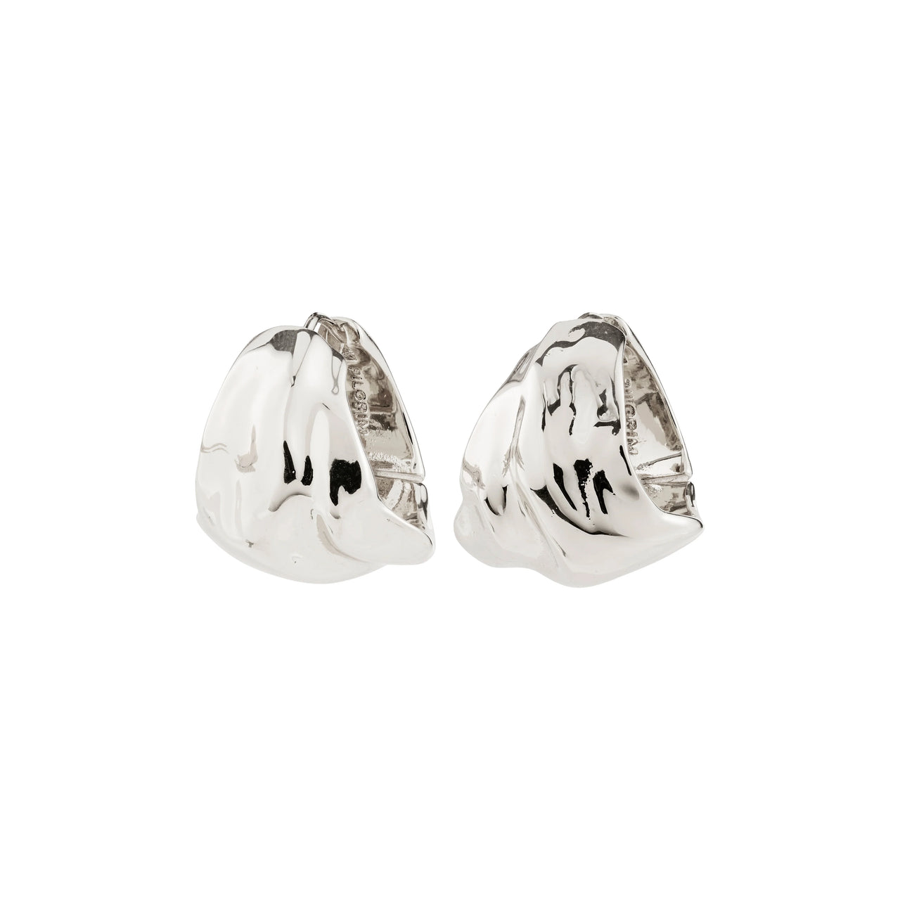 Pilgrim Johnnie Earrings Sliver Plated