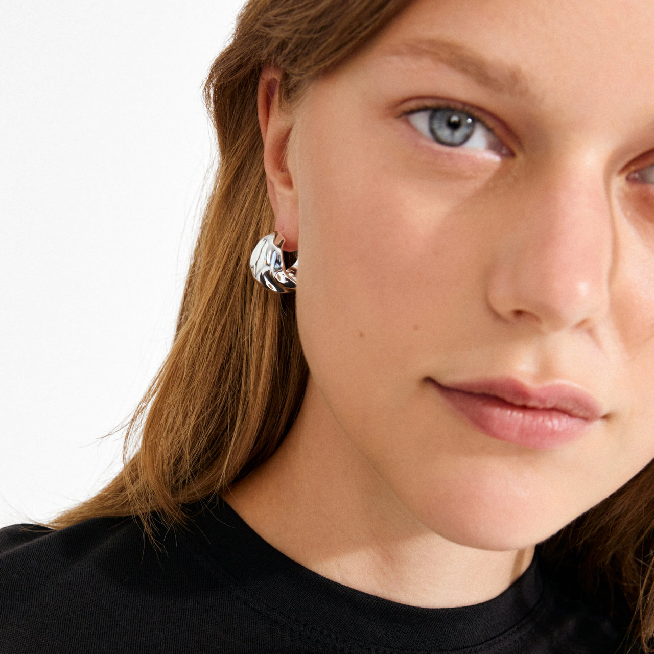 Pilgrim Johnnie Earrings Sliver Plated