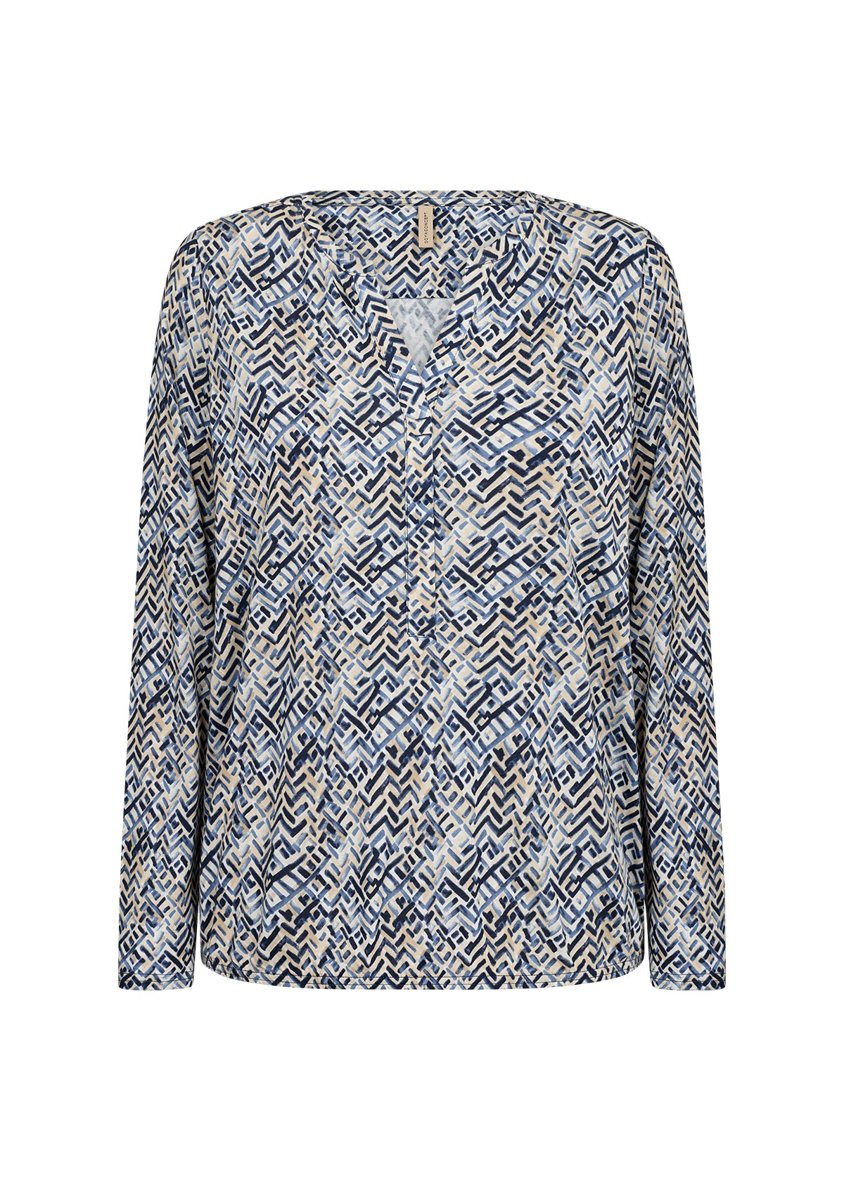 Soya Concept FELICITY Jersey Top - Blue Iris Combi