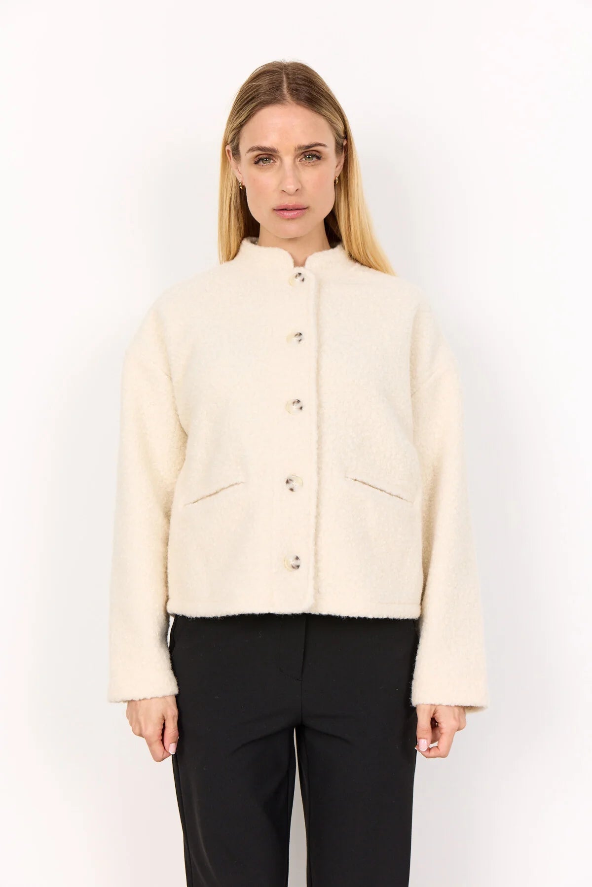 Soya Concept  SHAIMA Jacket - Cream