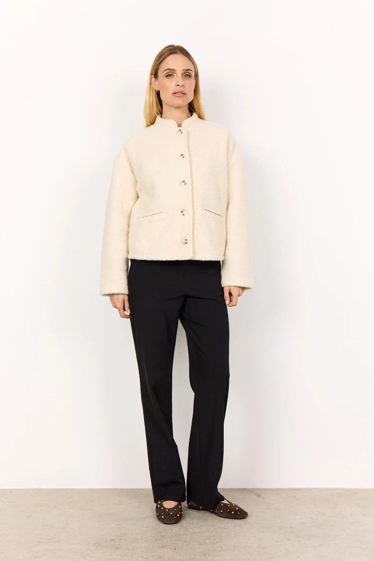Soya Concept  SHAIMA Jacket - Cream