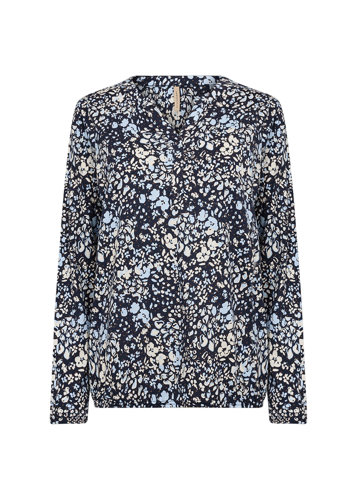 Soya Concept Felicity Blouse - Navy Combi