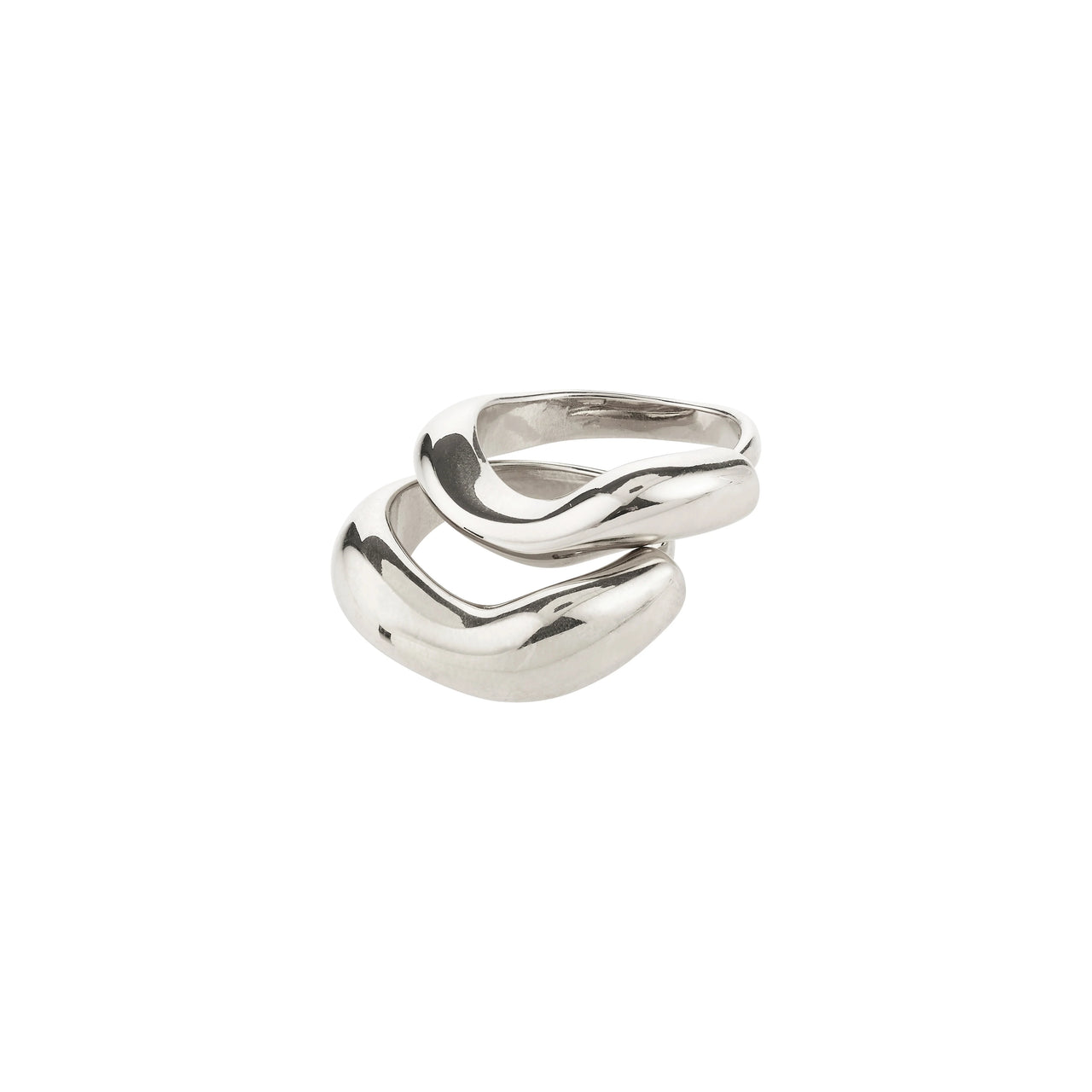 Pilgrim Callaway Sliver Plated Rings