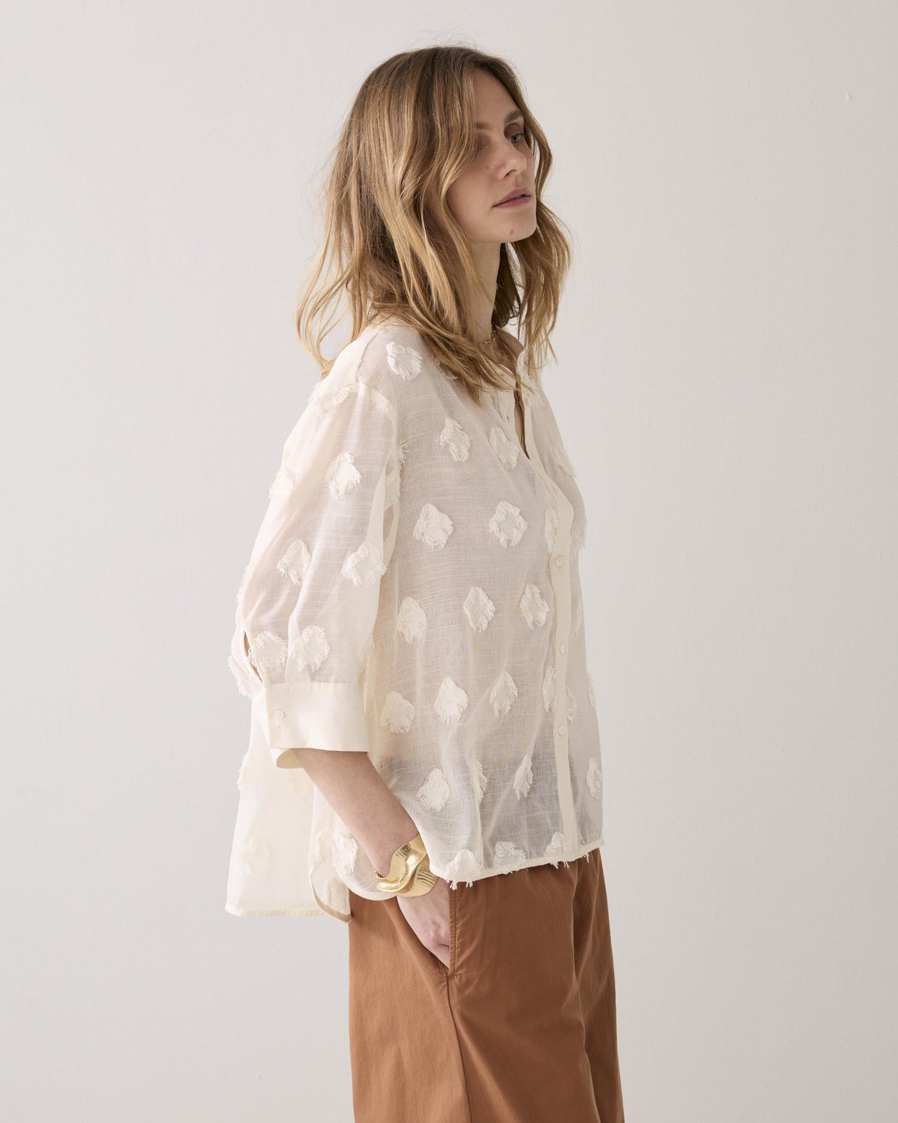 Summum Blouse 3D New - Ivory