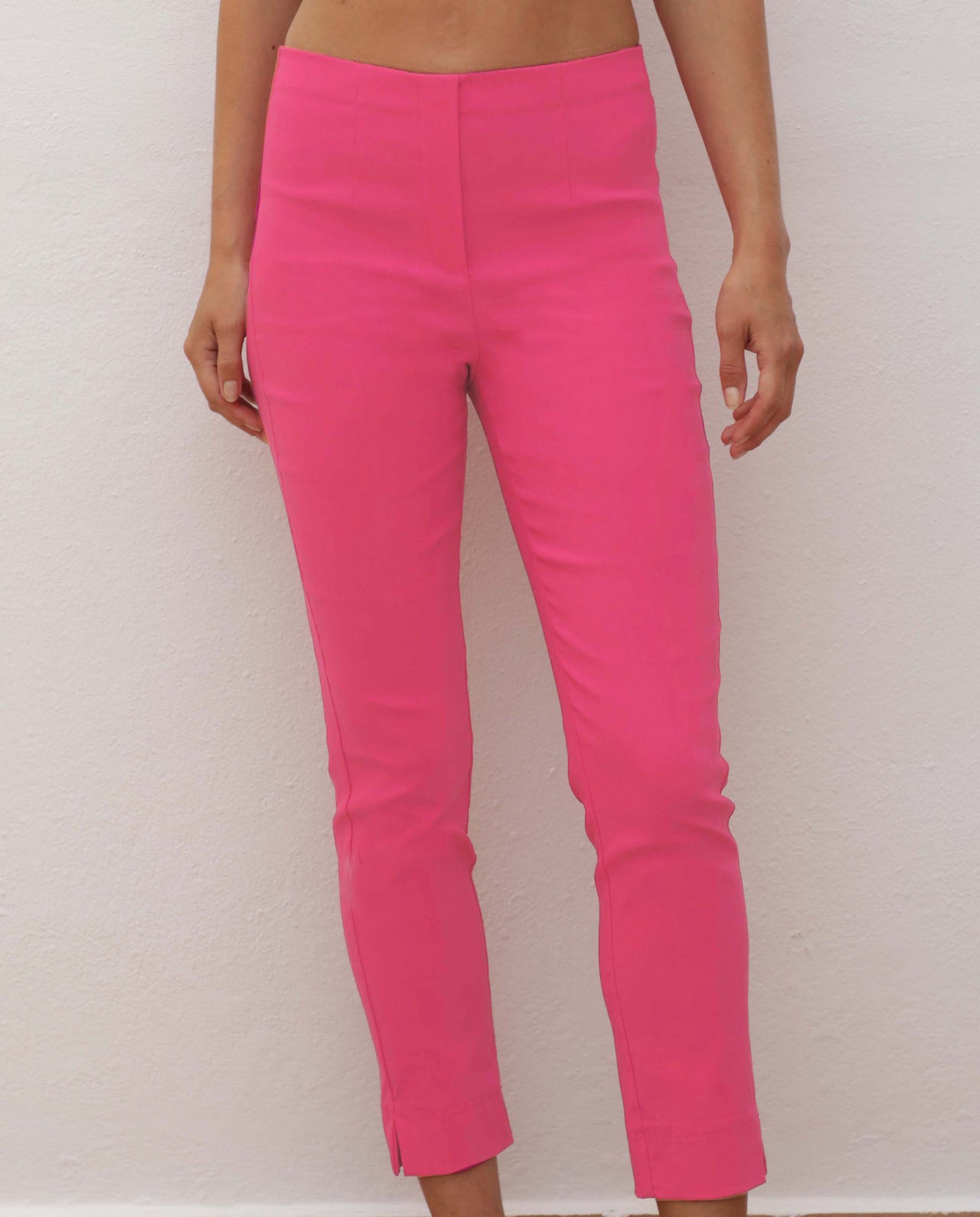 Pomodoro Bengaline Trousers - Tulip Pink