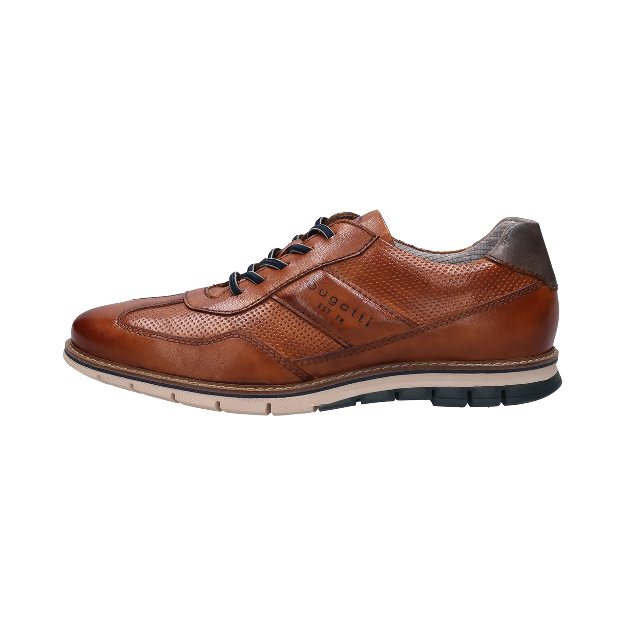 Bugatti Lace Up Cognac Shoes