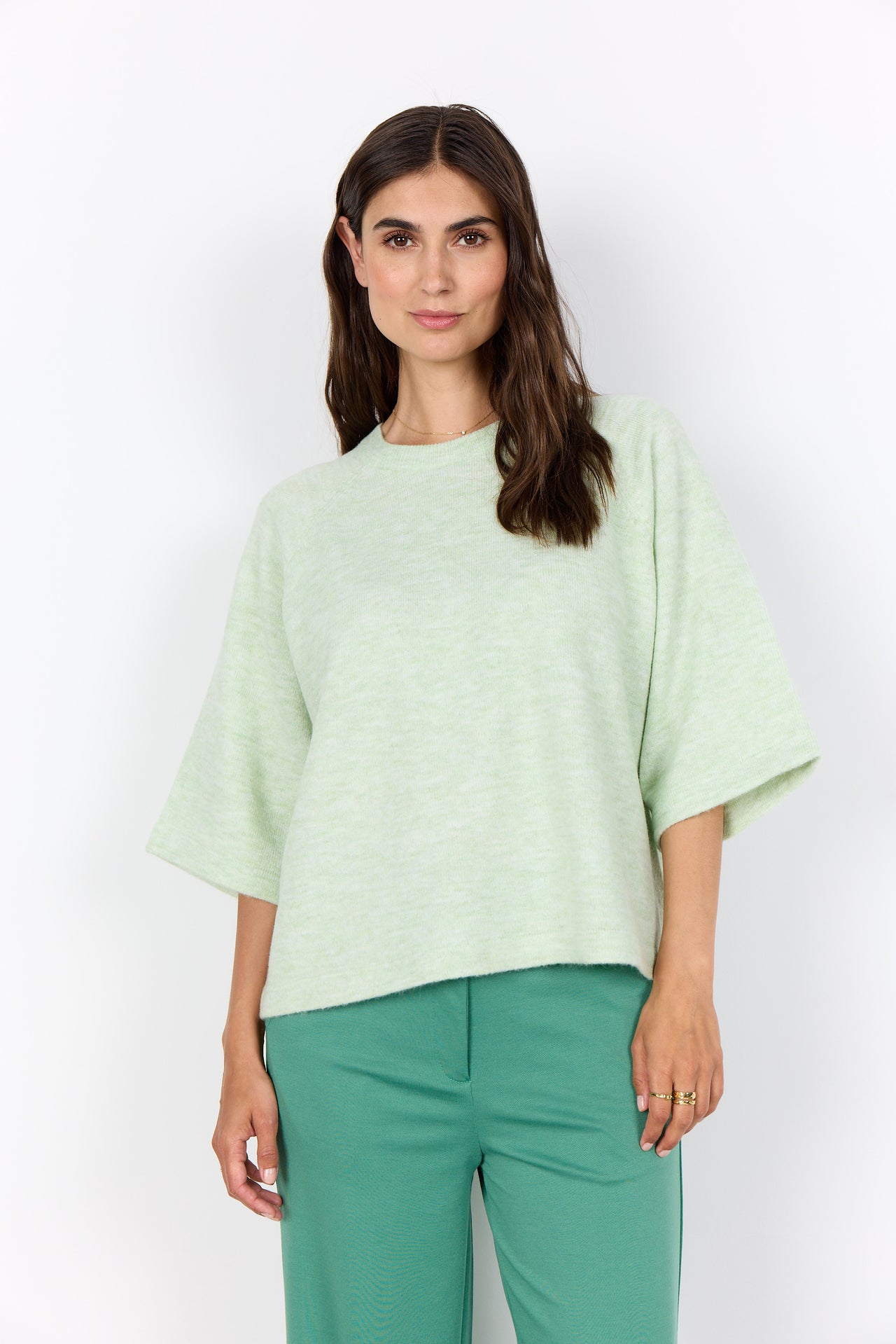 Soya Concept Orlean Jumper - Bok Choy Melange
