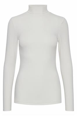 B.young Pamila Off White Jersey Roll Neck