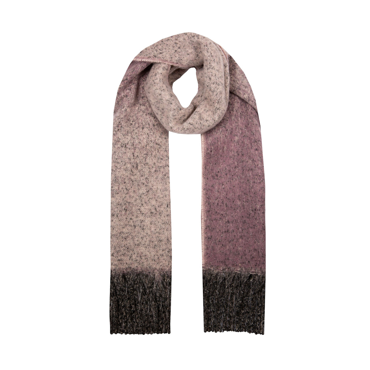 DENTS Women's Reversible Ombre Blanket Scarf - Mauve