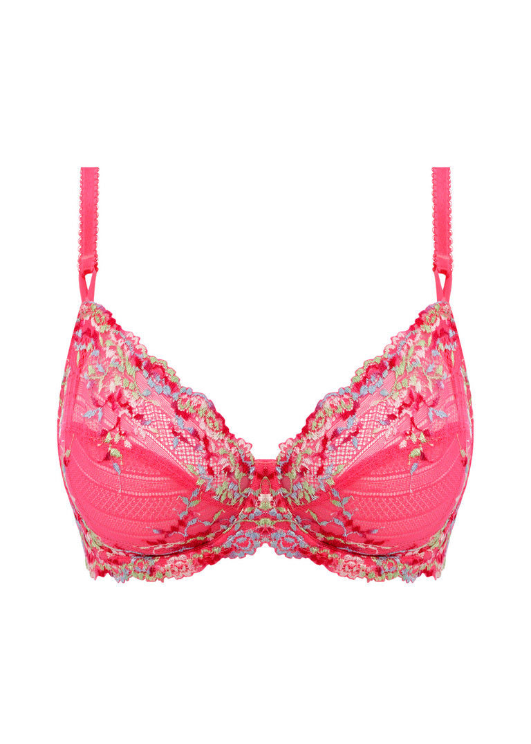 Wacoal Embrace Lace Hot Pink Underwired Bra