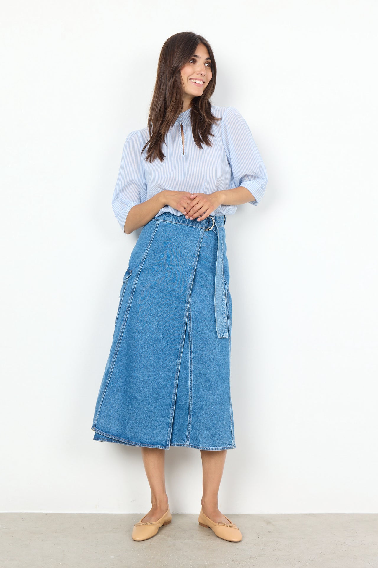 Soya Concept Dolores Skirt - Blue