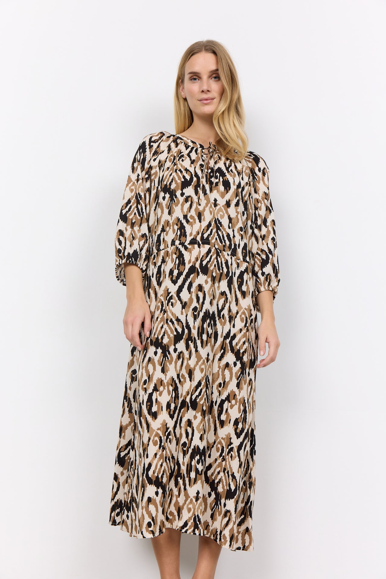 Soya Concept FANG Dress - Desert Brown