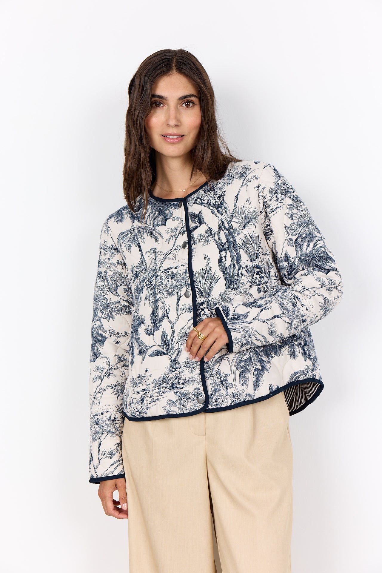 Soya Concept CARLI Jacket - Navy Combi