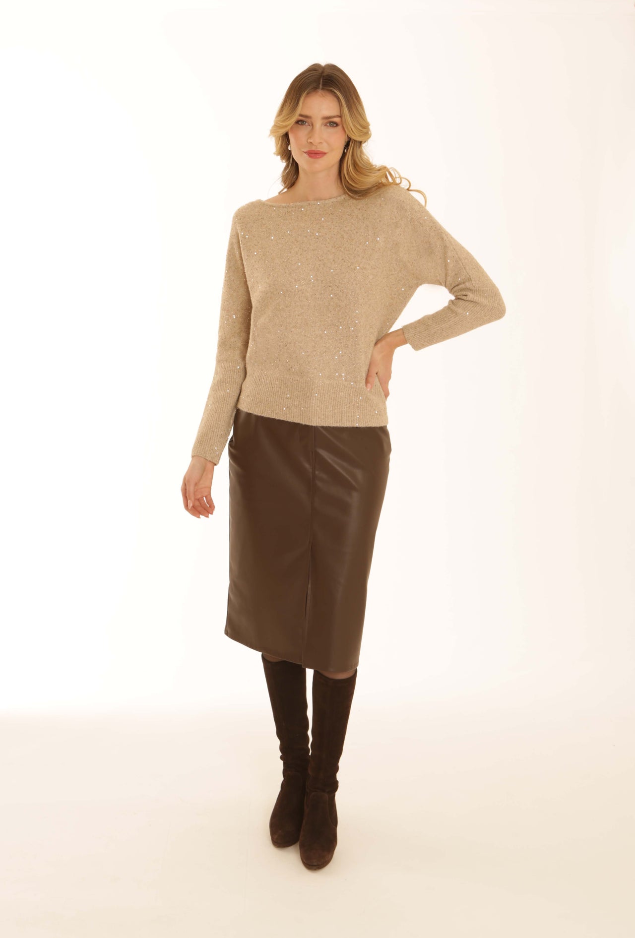 Pomodoro Cream Jumper