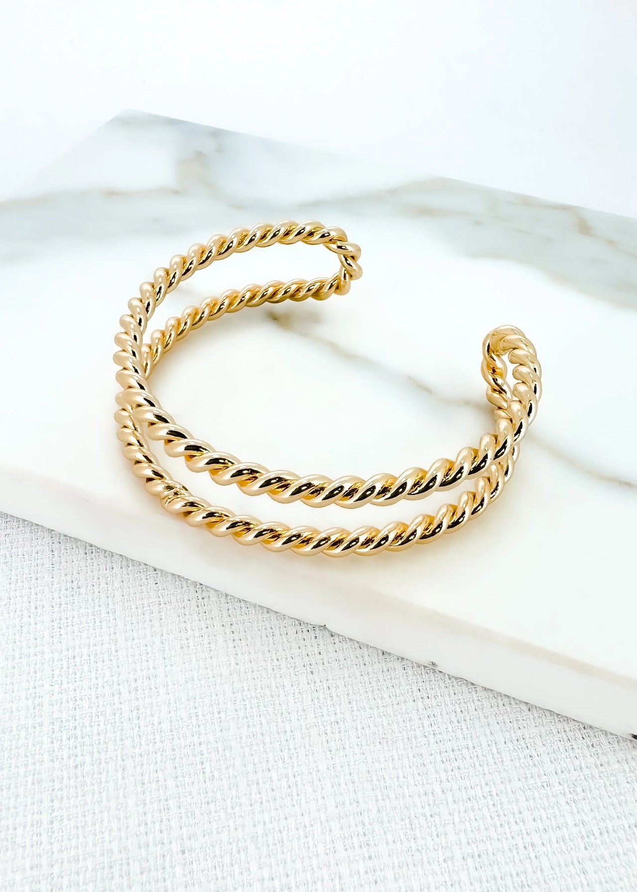 Envy Gold Cuff Bracelet