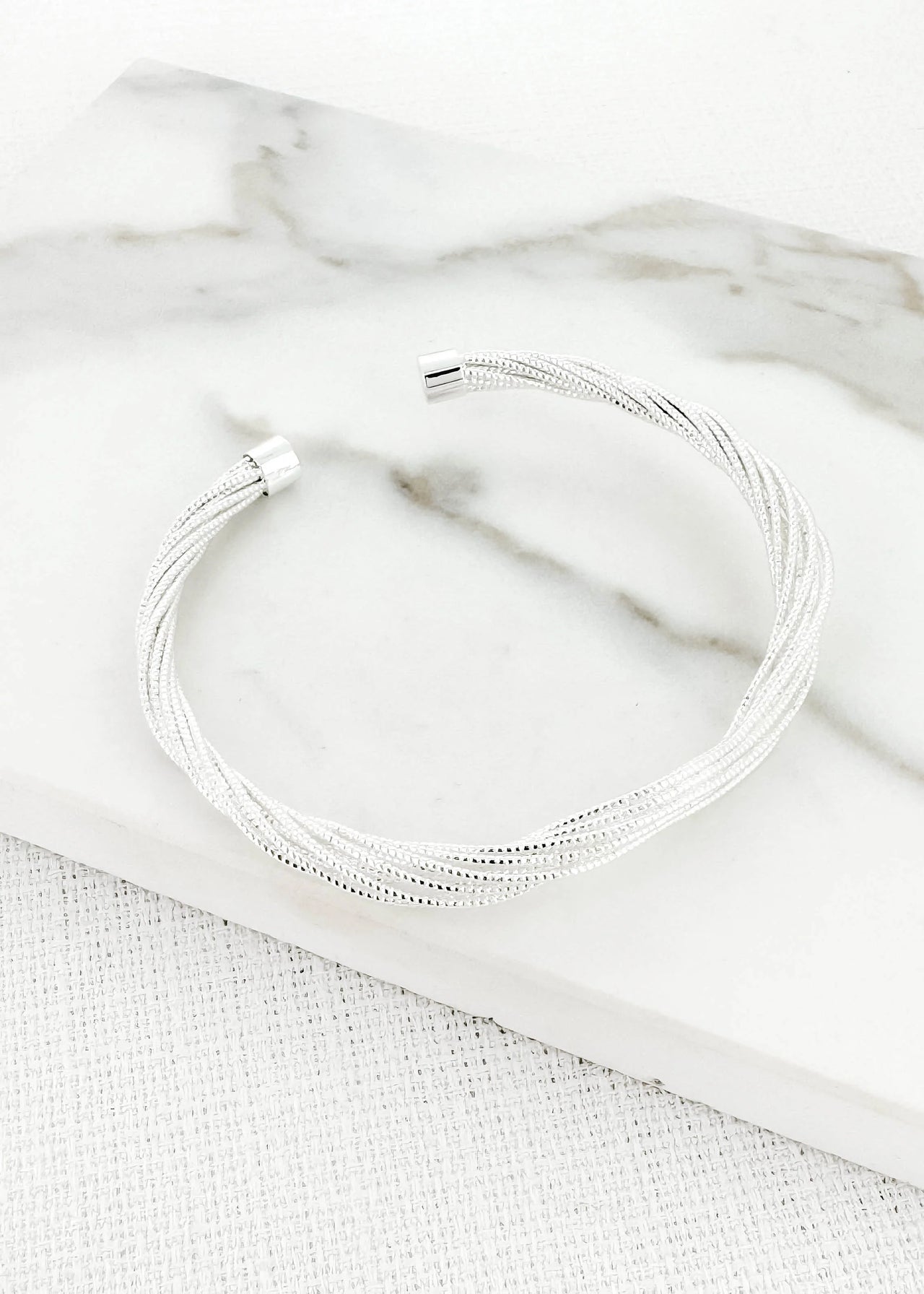 Envy Silver Bangle