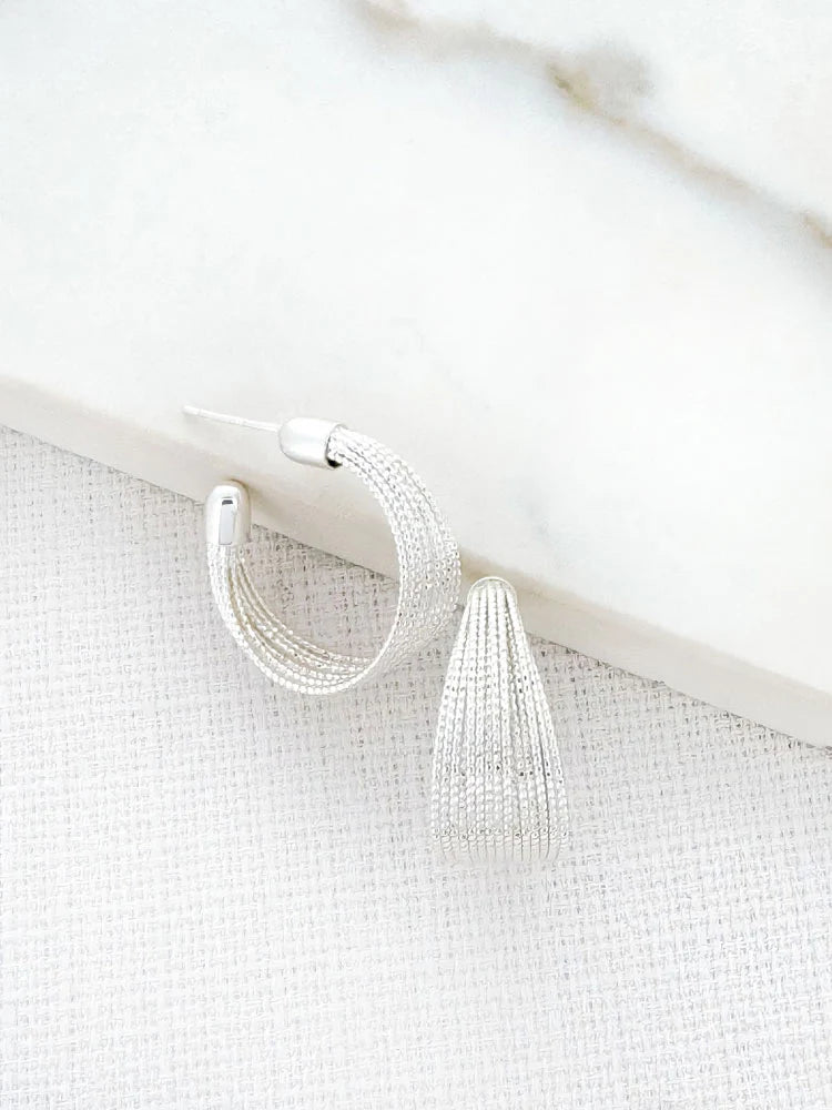 Envy 4356 Silver Earrings