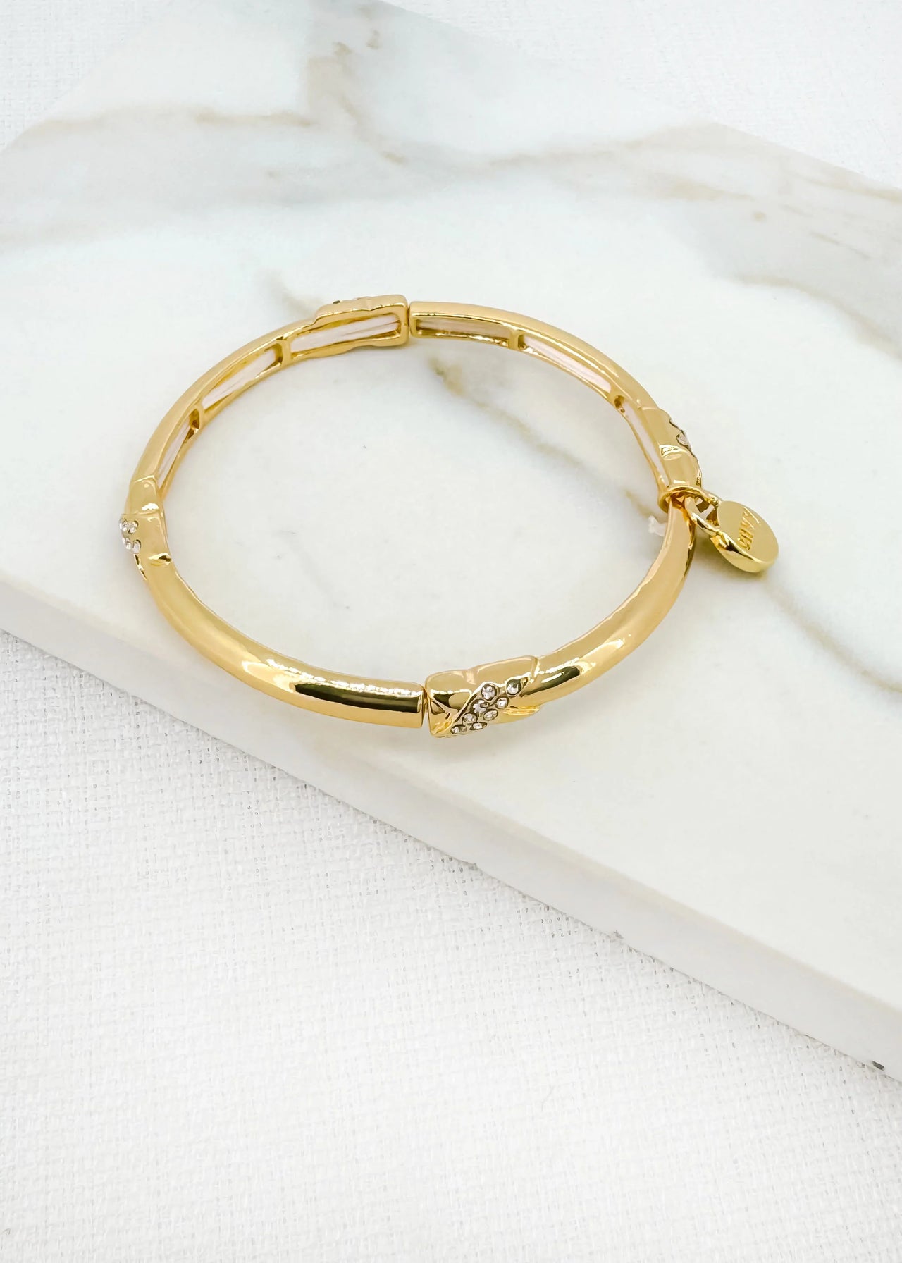 Envy Gold Stretch Bracelet