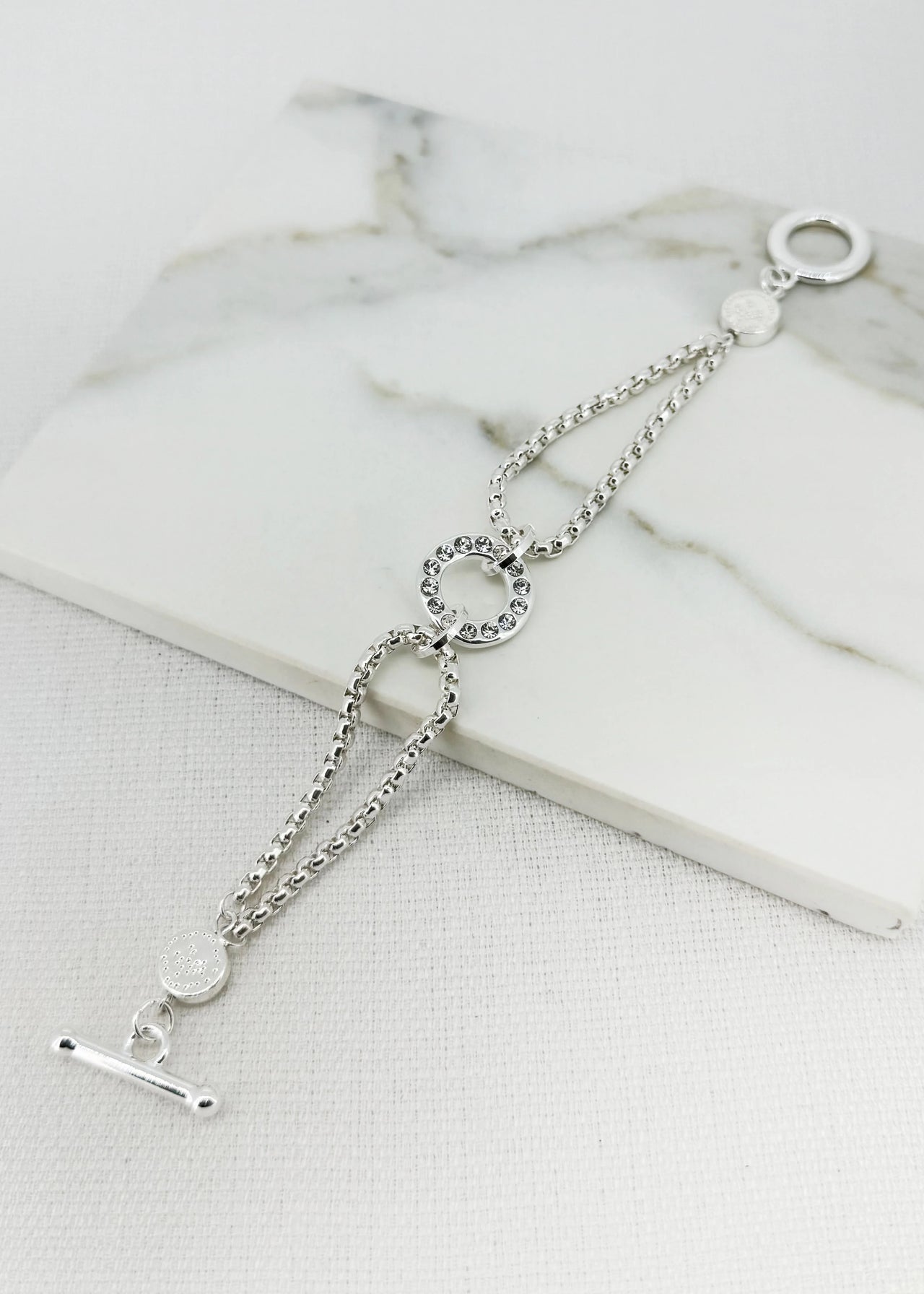 Envy Silver Chain Bracelet