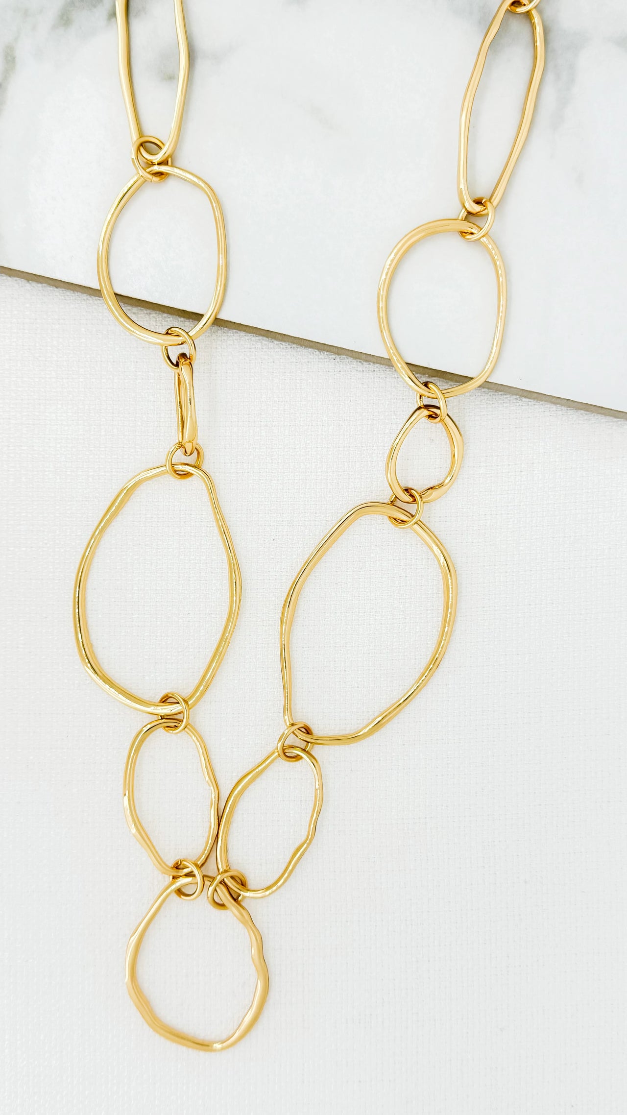 Envy Gold Loop Necklace