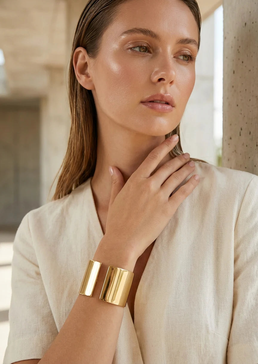 Envy Gold Cuff Bangle