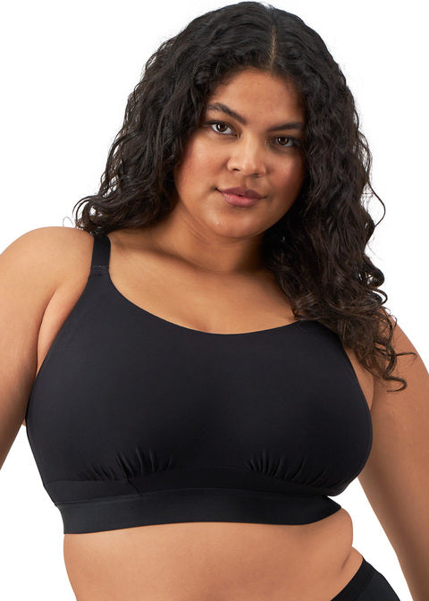 Elomi Downtime Non Wired Bralette - Black