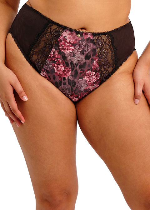 Elomi Morgan Dark Romance High Leg Brief