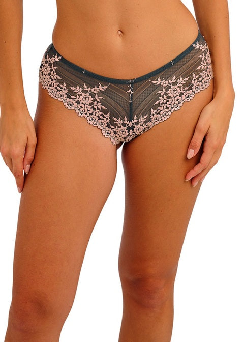 Wacoal Embrace Lace Dark Slate/cloud Pink Tanga
