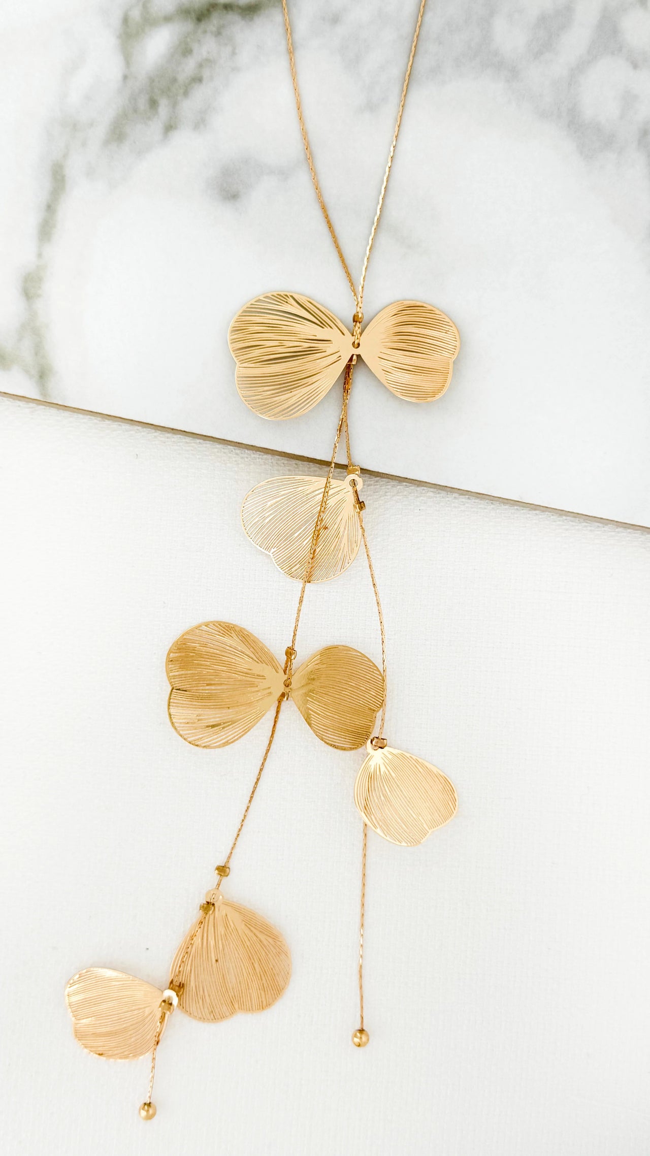 Envy Gold Flower Necklace