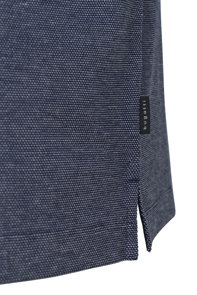 Bugatti Half Sleeve Navy Polo Shirt