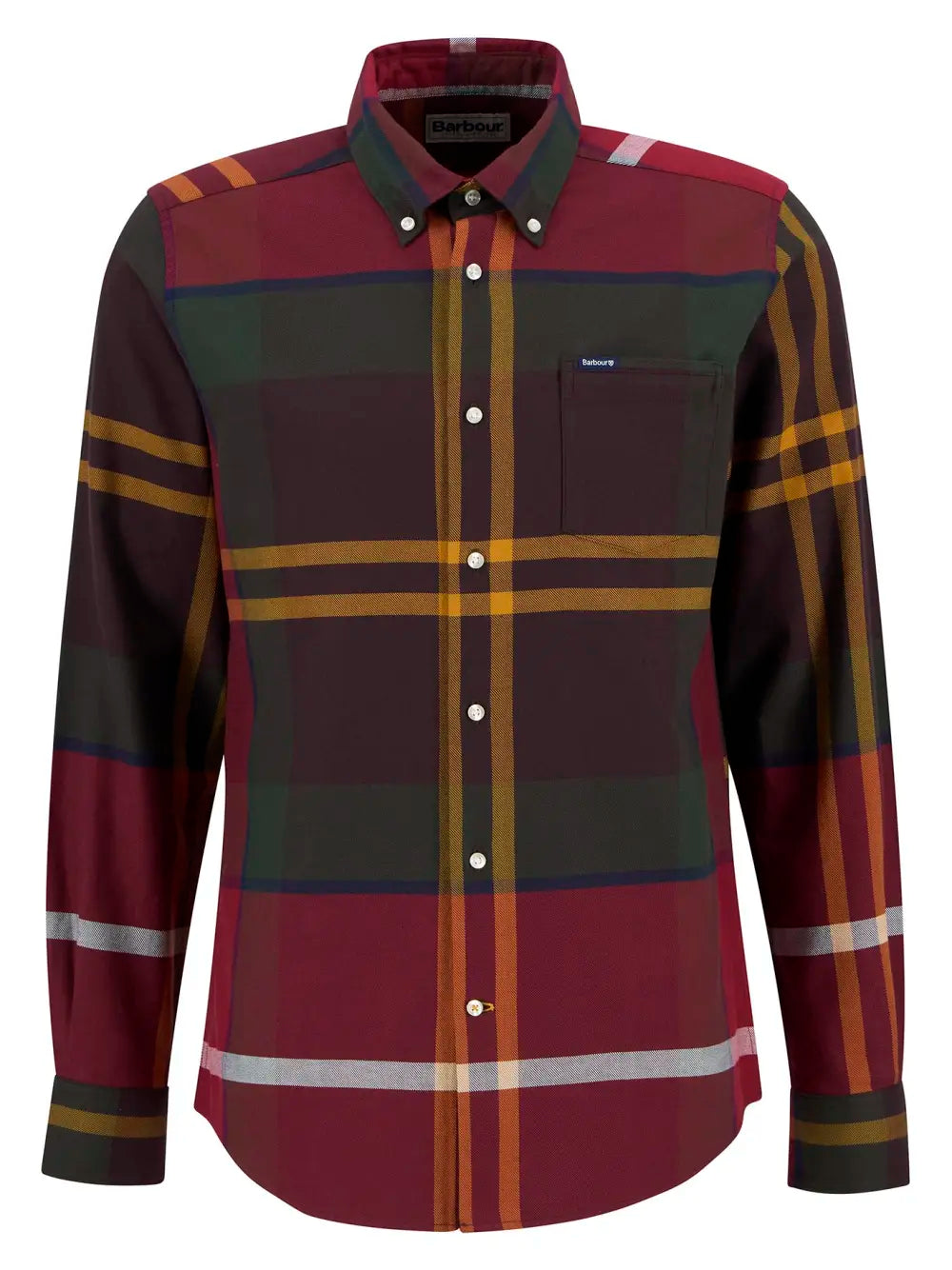 Barbour Dunoon Tailored Tartan Shirt - Winterberry Tartan