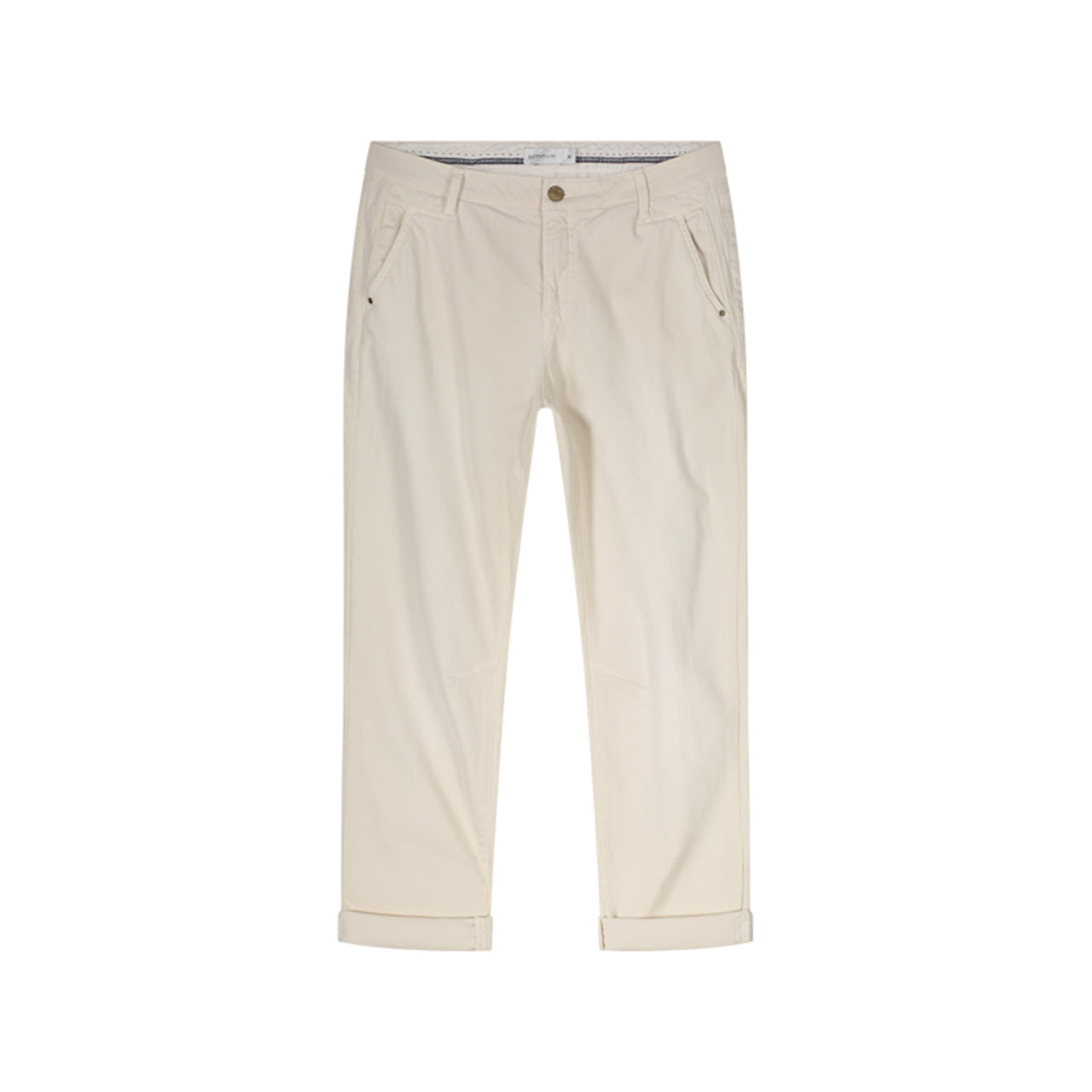 Summum Tapered Ivory Trousers