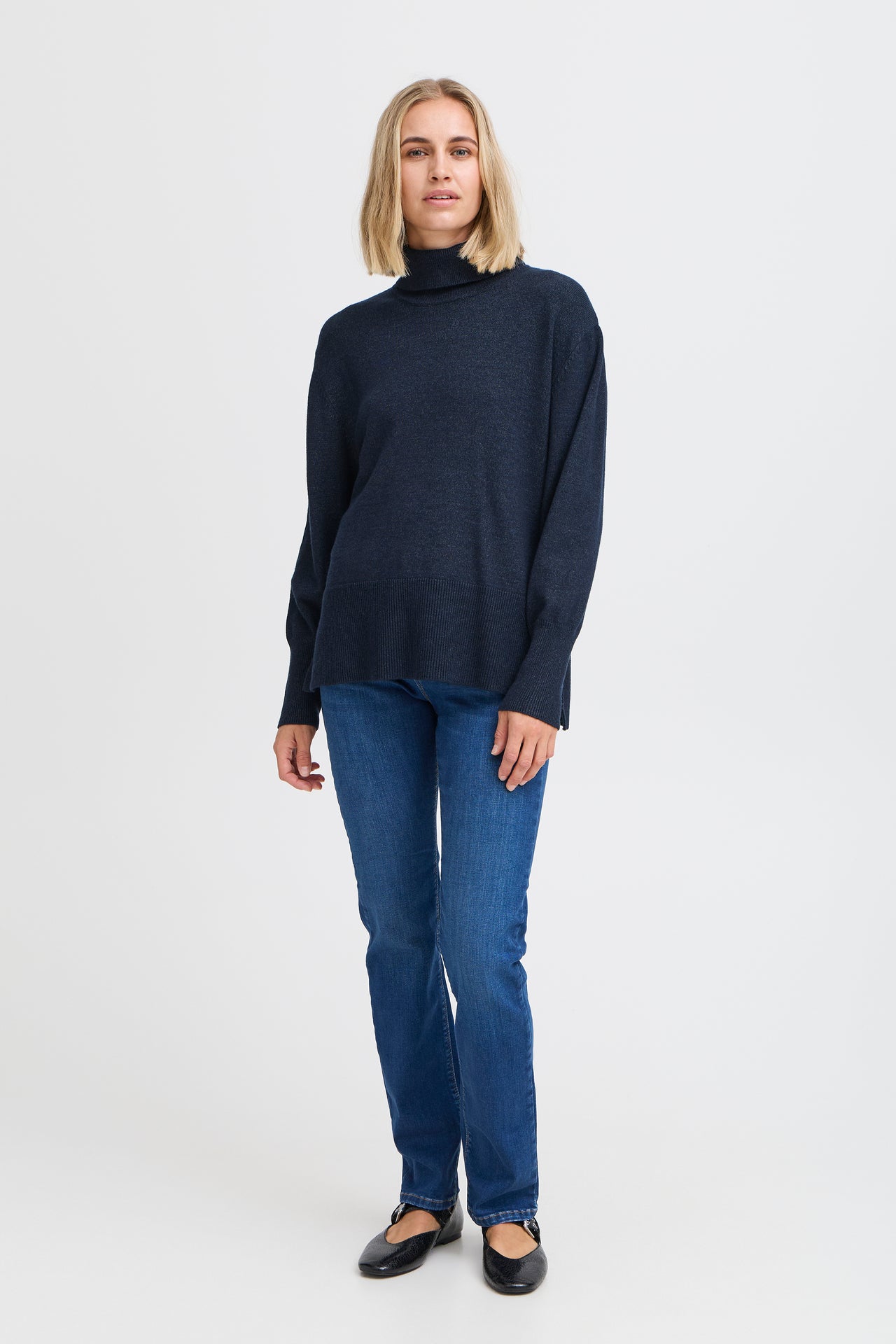 Pulz Jeans STEFFI Jumper - Dark Sapphire