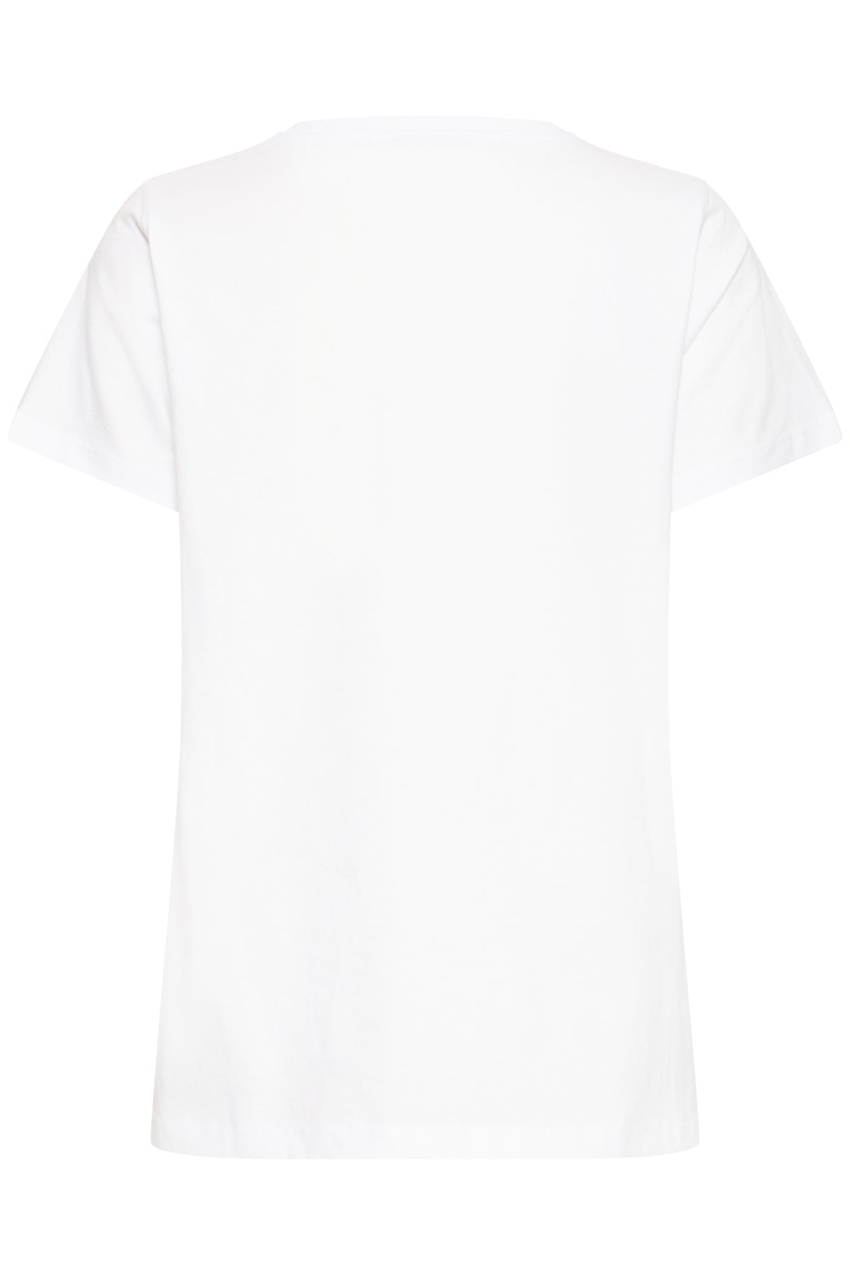 Pulz Alice 'Love' T-Shirt - Bright White