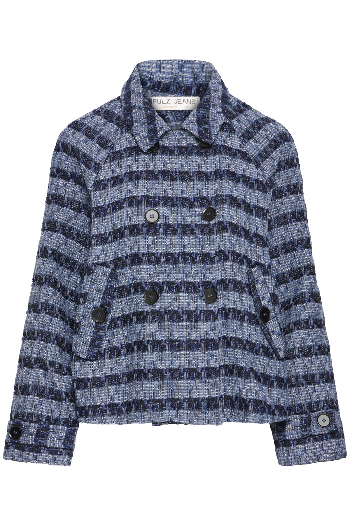 Pulz Augustine Jacket - Vintage Indigo Melange