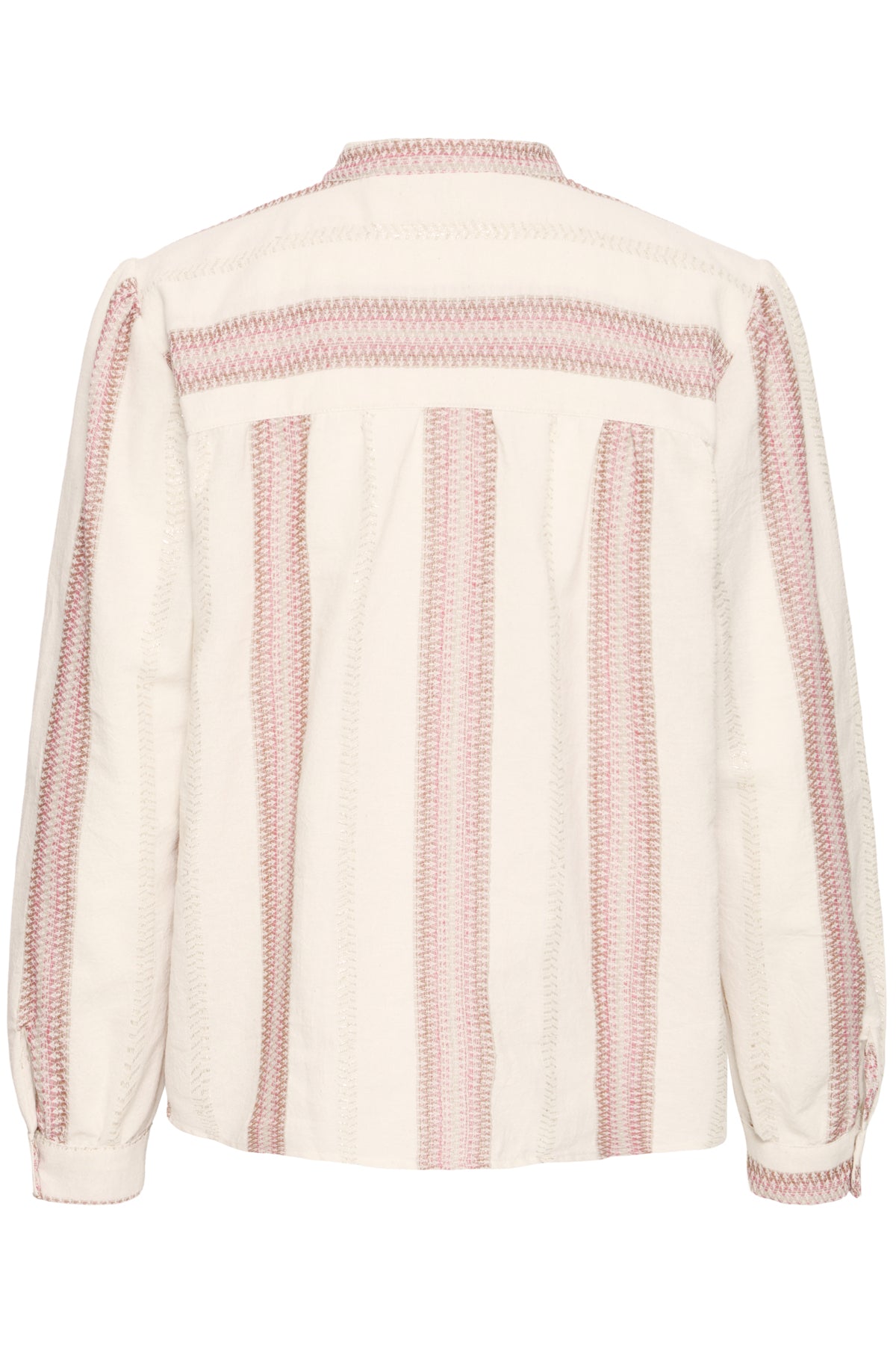 Pulz Adola Shirt - Pink Stripe