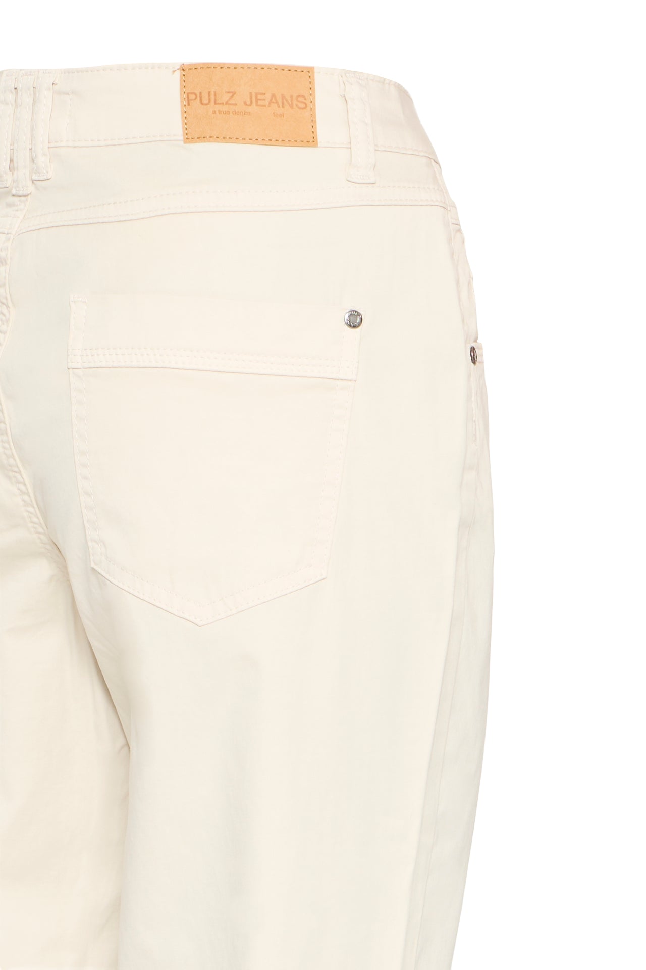 Pulz Jeans EVELYN High Waist Trousers - Birch