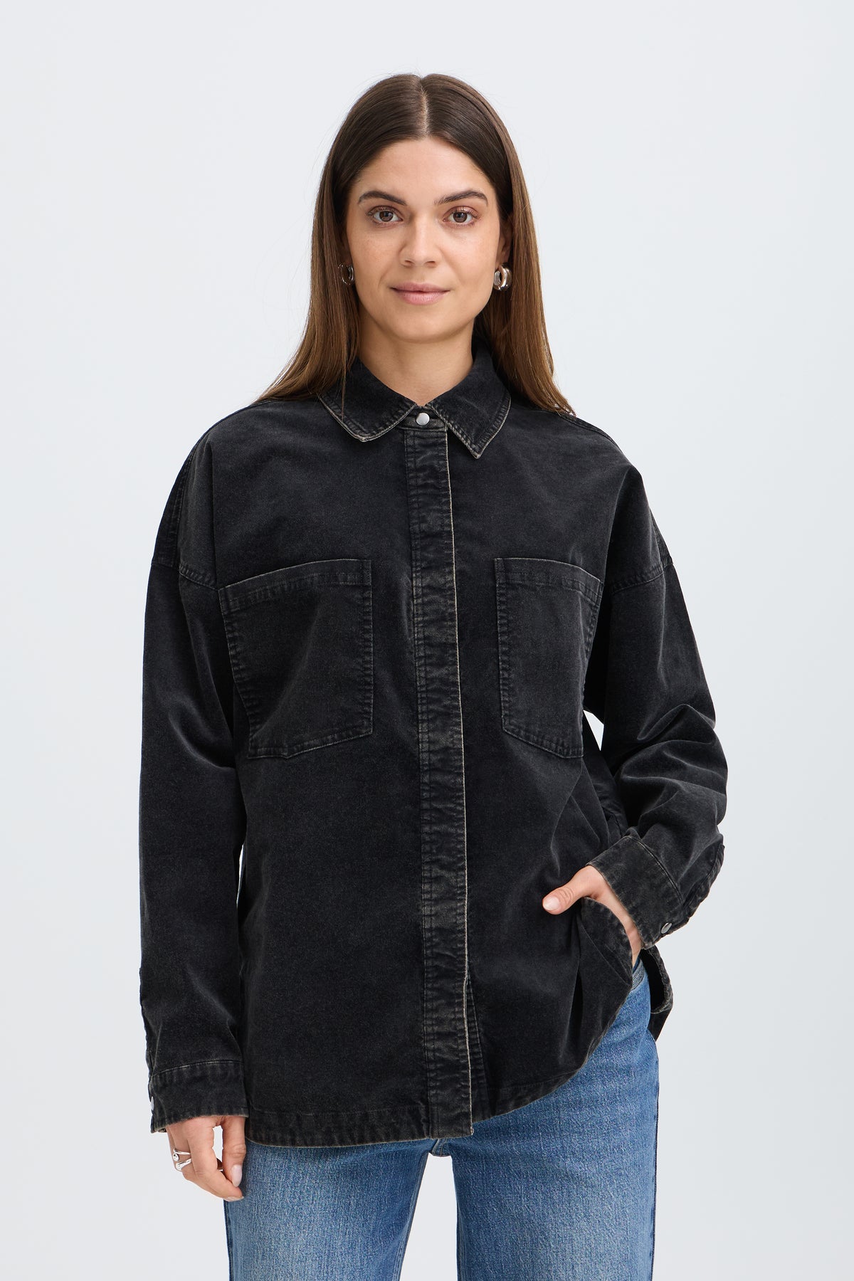 Pulz Jeans FIBA Shirt - Black Beauty