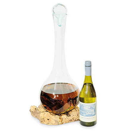 Makasi Molten Glass Large Decanter - 55cm