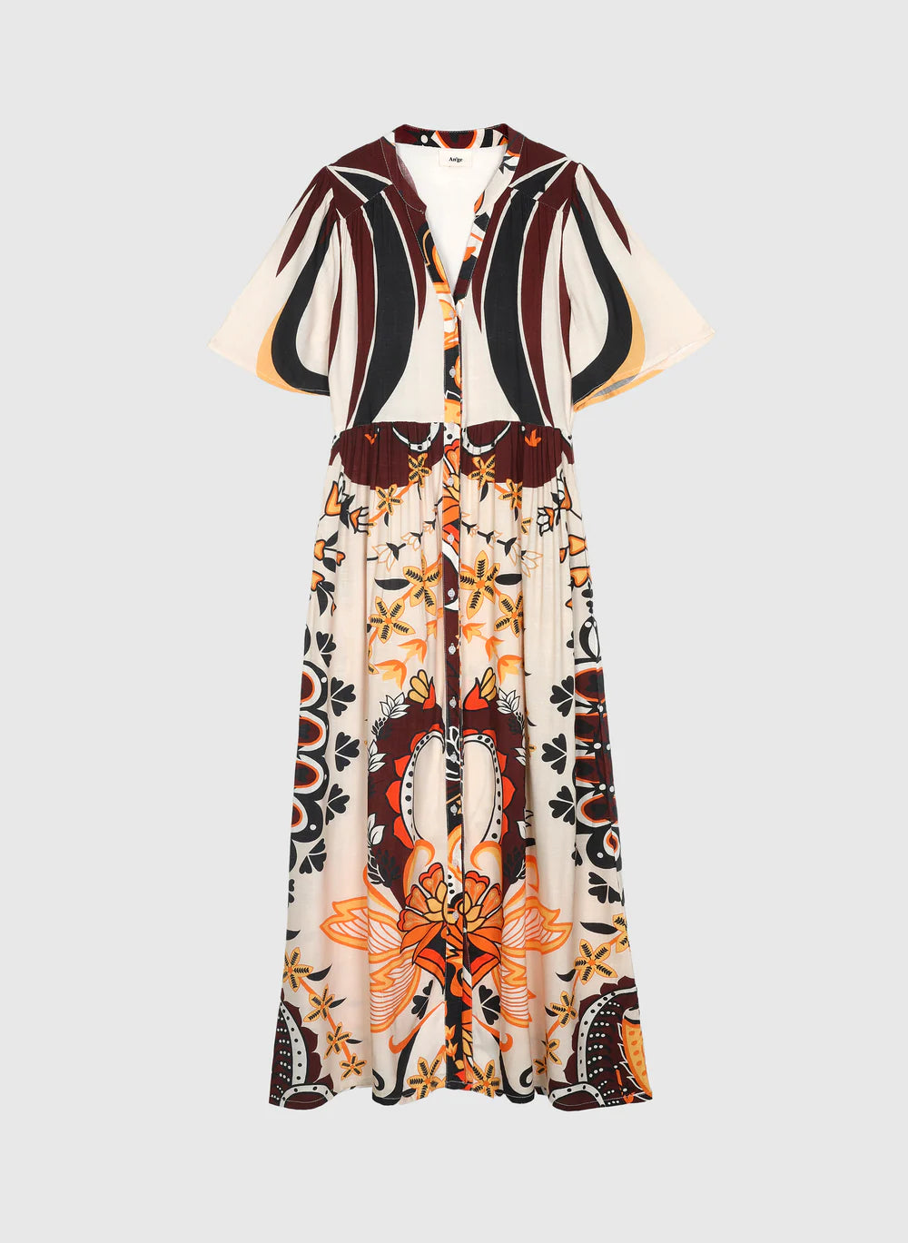 Ange Paris OBEMIA Ecru Dress