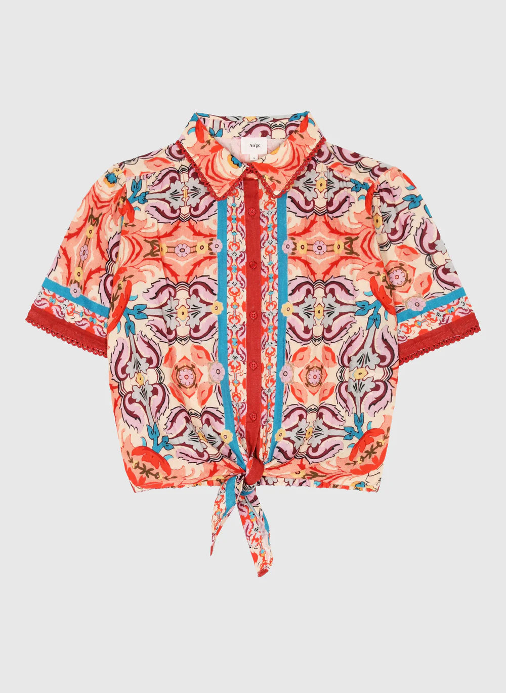 Ange Paris Coral SATURNA Top