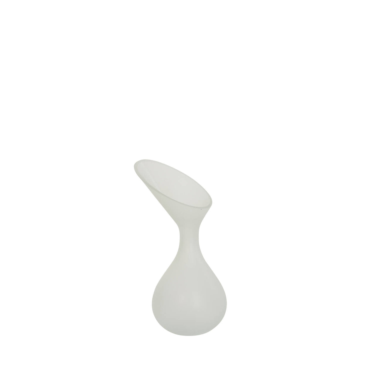 Light & Living HERLEY Glass Vase - Matt White